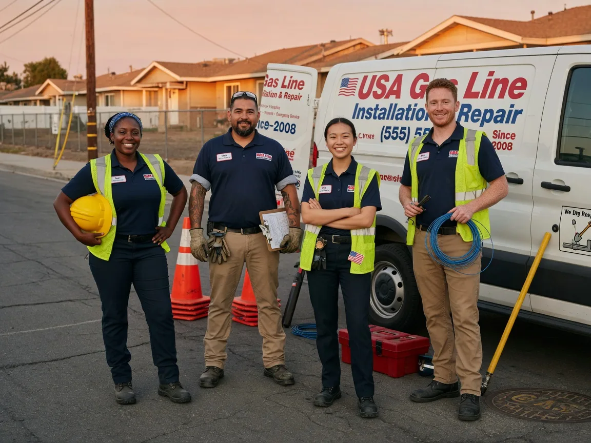 Gas Line Installation company in Oelwein, IA
